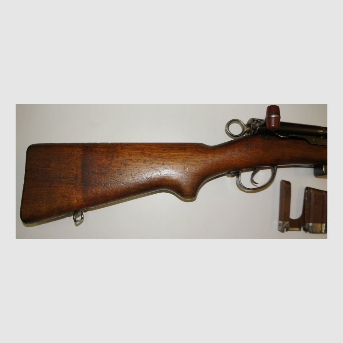 Waffenfabrik Bern	 Repetierbüchse W+F Bern Schweizer Langgewehr IG1911 Kal.7,5x55swiss komplett nummerngleich+Bajonett