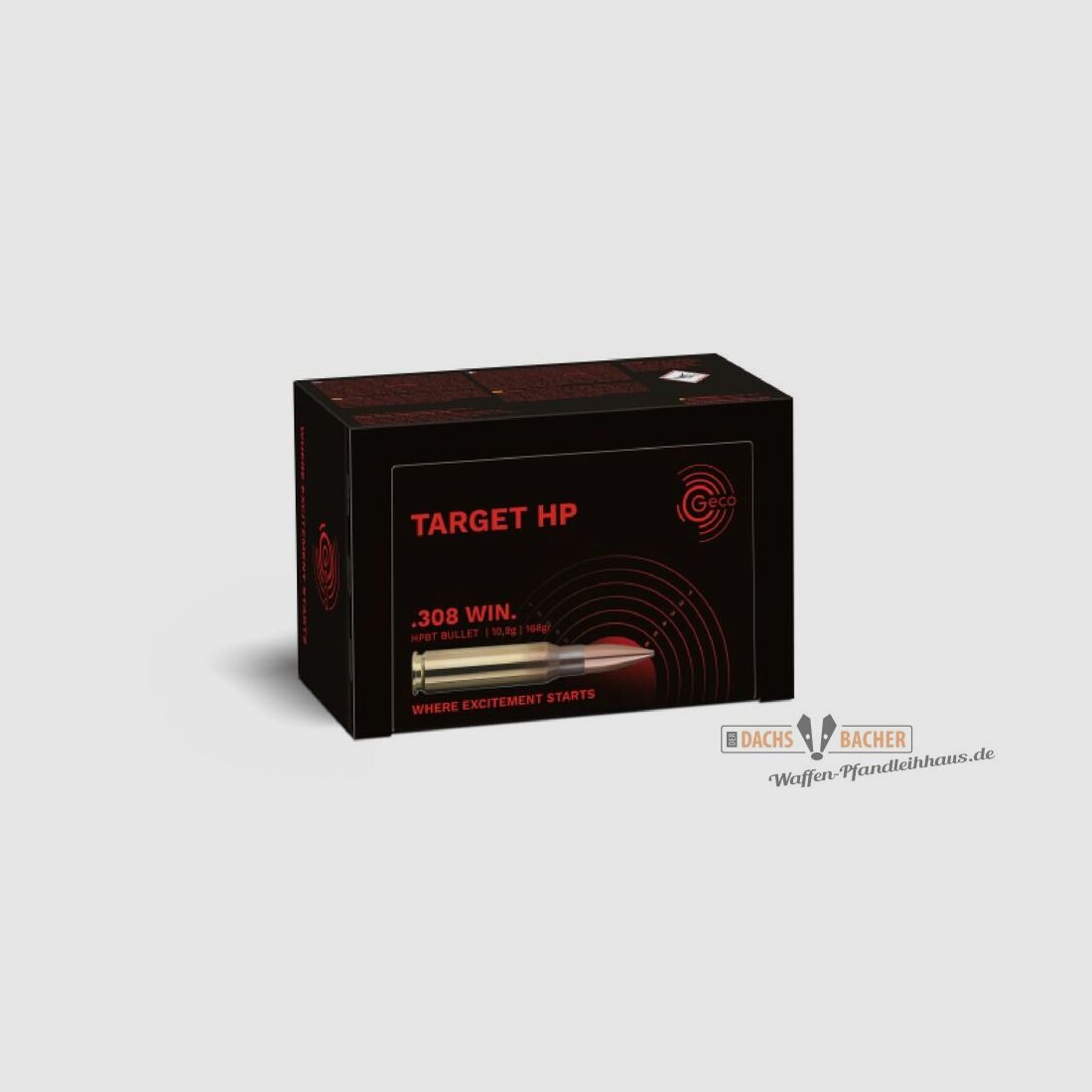 GECO .308 Win. TARGET HP 10.9g/168gr 50 rounds