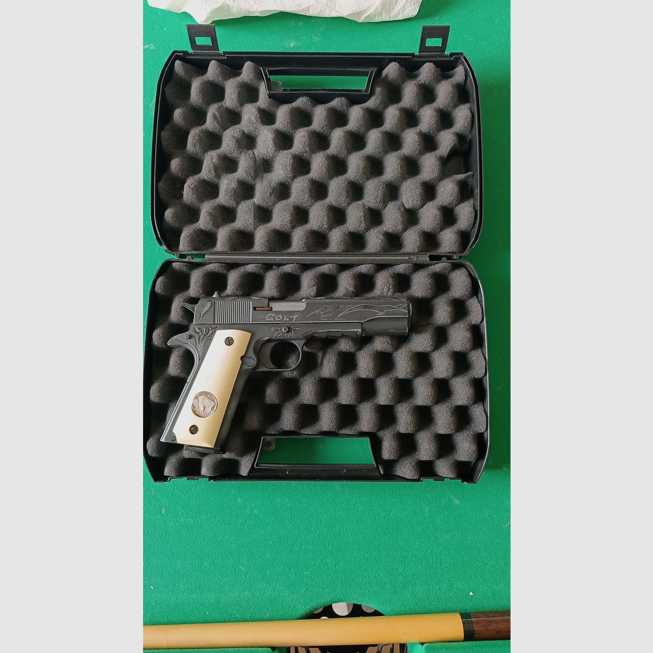 Umarex Colt 1911 graviert, qselten 