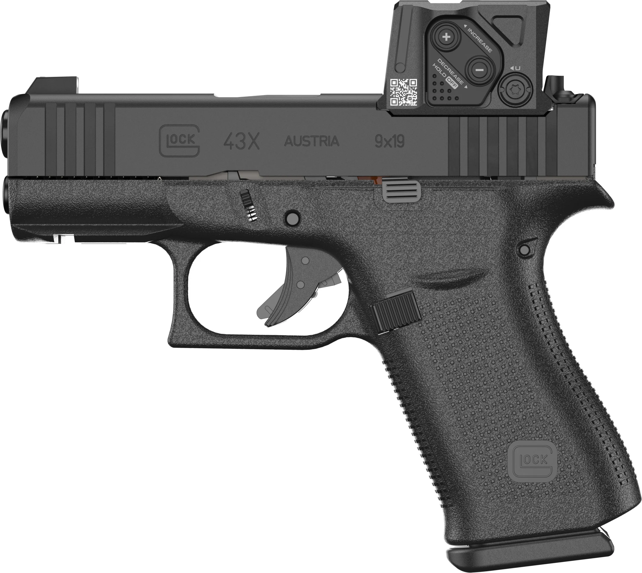 GLOCK 43X MOS/FS Gen5 A-CUT™ COA™ COMBO