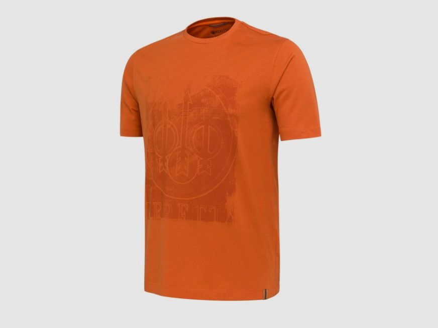 Beretta Logo T-Shirt Apricot Orange (TS871), image 3 of 3