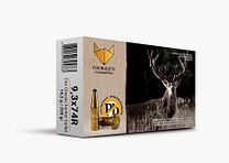 Fox Bullets Classic Hunter 9,3x74 R 14,2 g / 220 gr bleifreie Munition – 20 Patronen