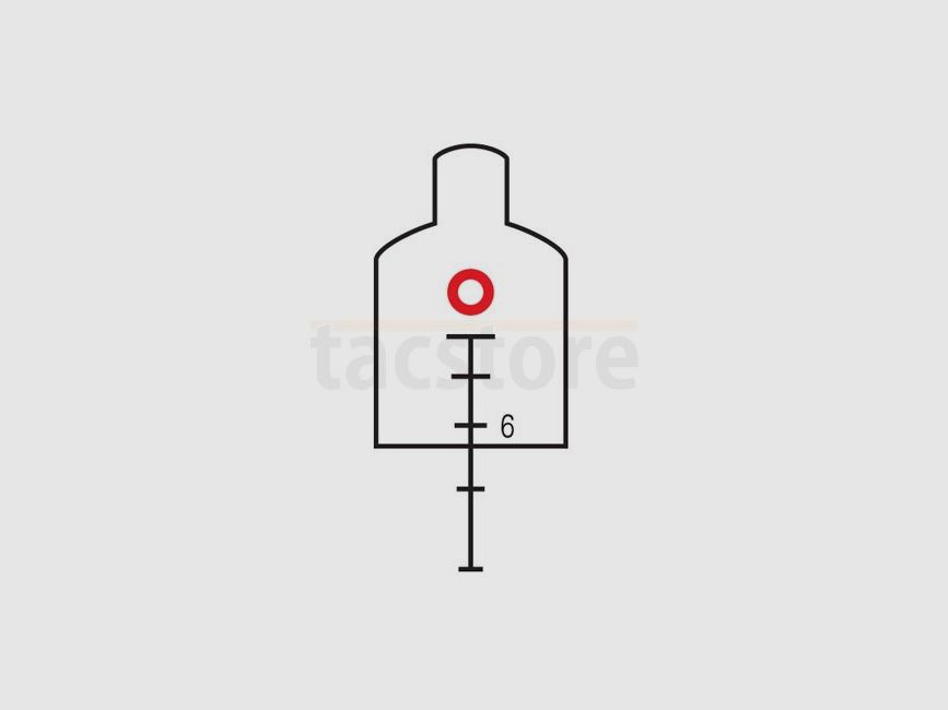 Trijicon – Lunette ACOG / TR-TA31 / 4×32 Double Éclairée / Point Rouge / .223 BAC Reticle Mount, image 4 sur 4