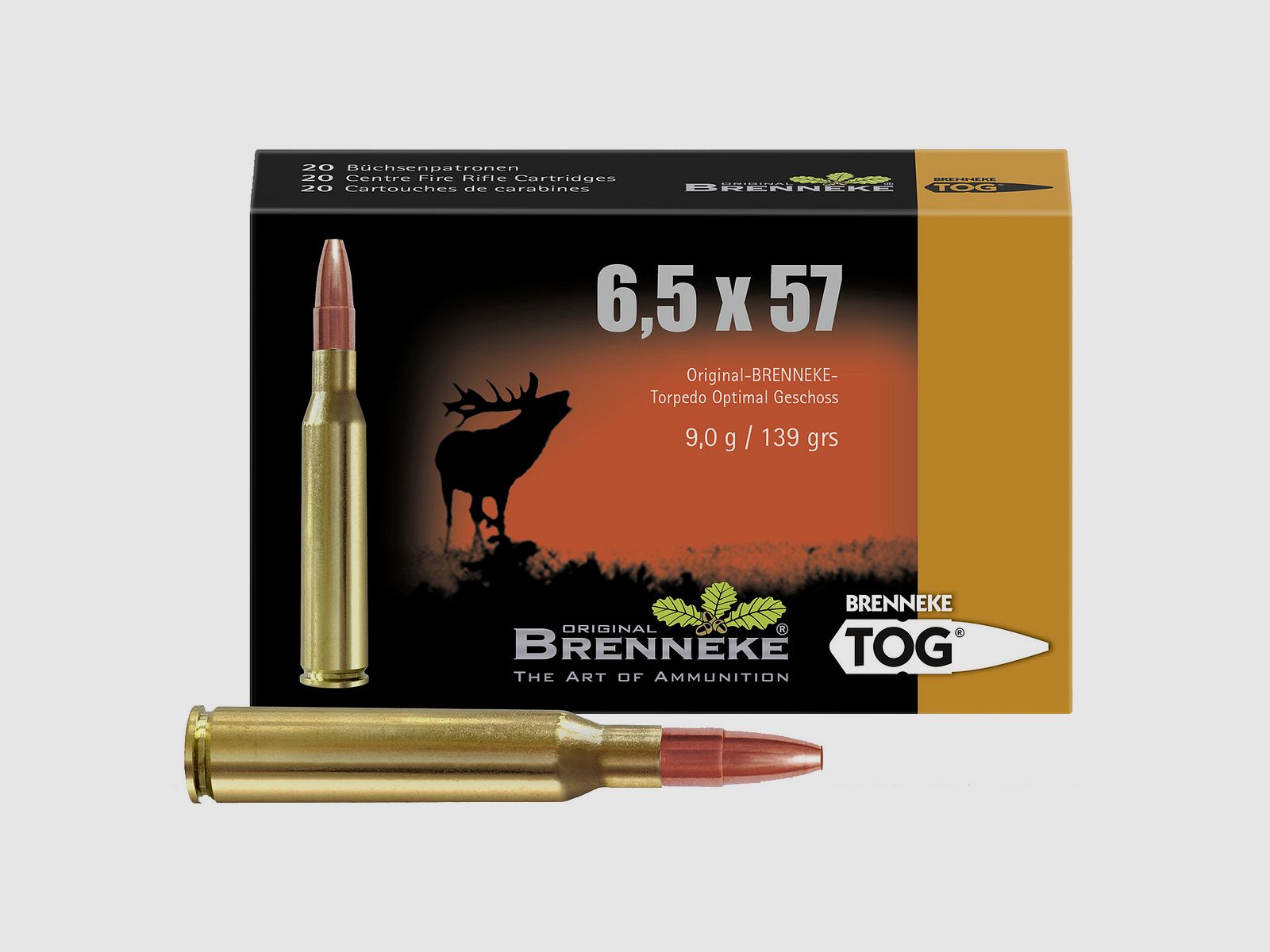 BRENNEKE 6,5x57 TOG