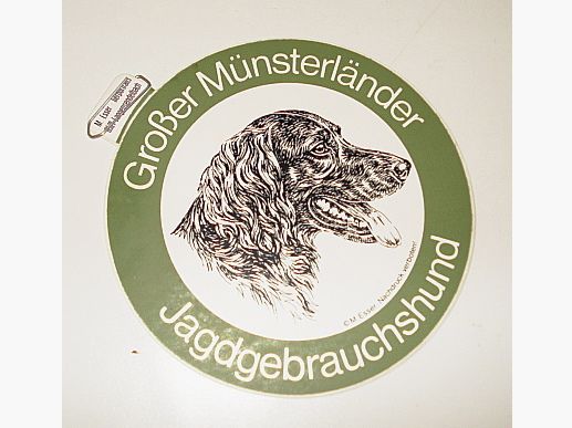 Aufkleber Großer Münsterländer -