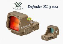 VORTEX Defender XL 5 MOA Red Dot color Tan