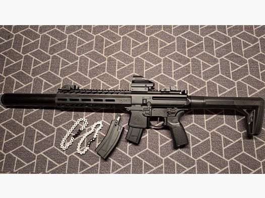 SIG SAUER MCX GEN2 Co2-Gewehr Schwarz 4,5 mm Diabolo