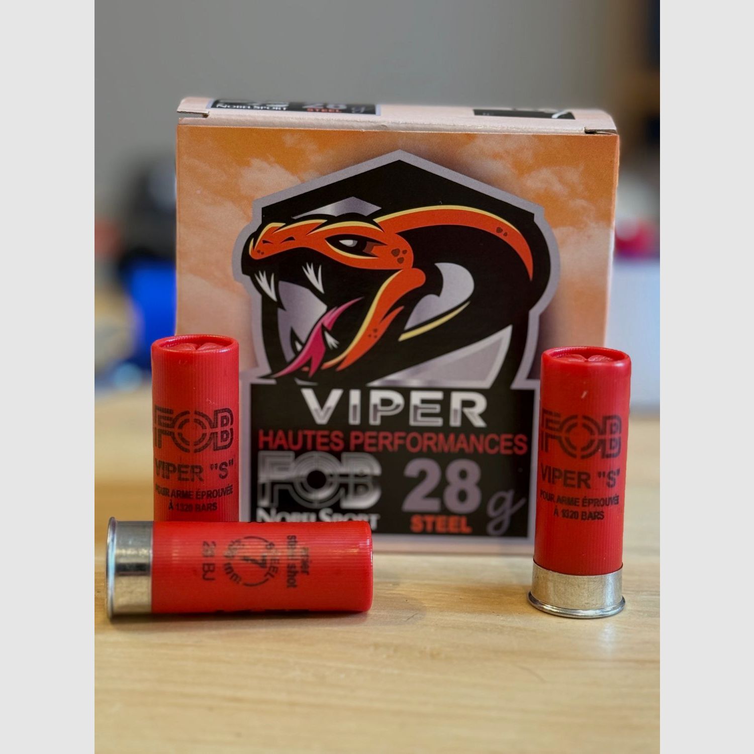 FOB Viper HP - 12/70 - 28g - Nr. 7 (2,5mm) - Stahl