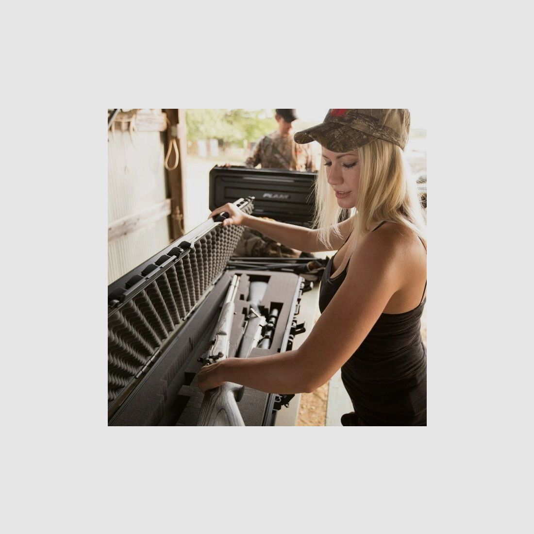 PLANO Allweather 2-Serie für 2 Langwaffen Langwaffenkoffer Waffenkoffer Gewehrkoffer Hartschalen