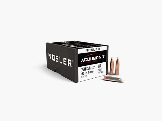 Nosler Accubond Geschosse Kal. 270 150 gr 50 Stk.