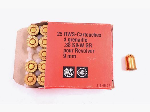 RWS (WZd.Fa.Rottweil) revolver cartridges