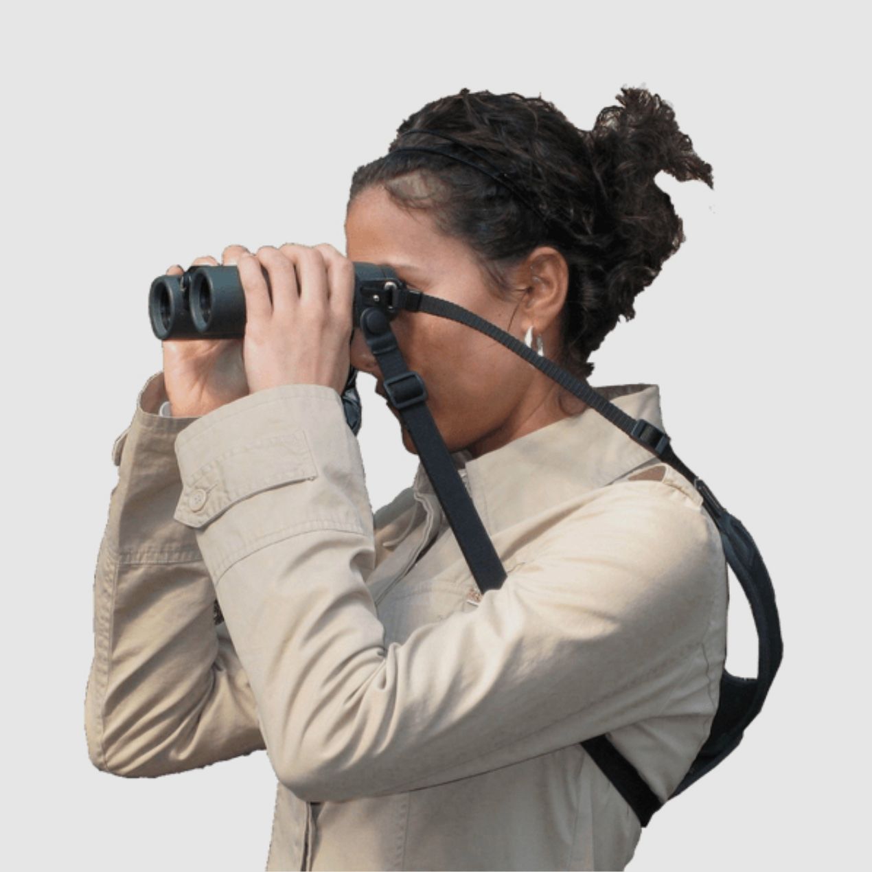 Niggeloh 406600343 SPORT the strap for cameras and binoculars neoprene black