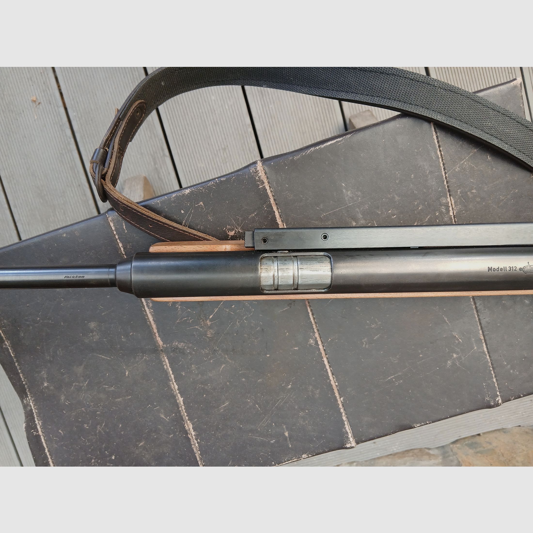 Haenel 312 - Side lever
