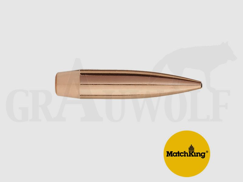 .264 / 6,5 mm 107 gr / 6,9 g Sierra MatchKing HPBT Balas 100 piezas