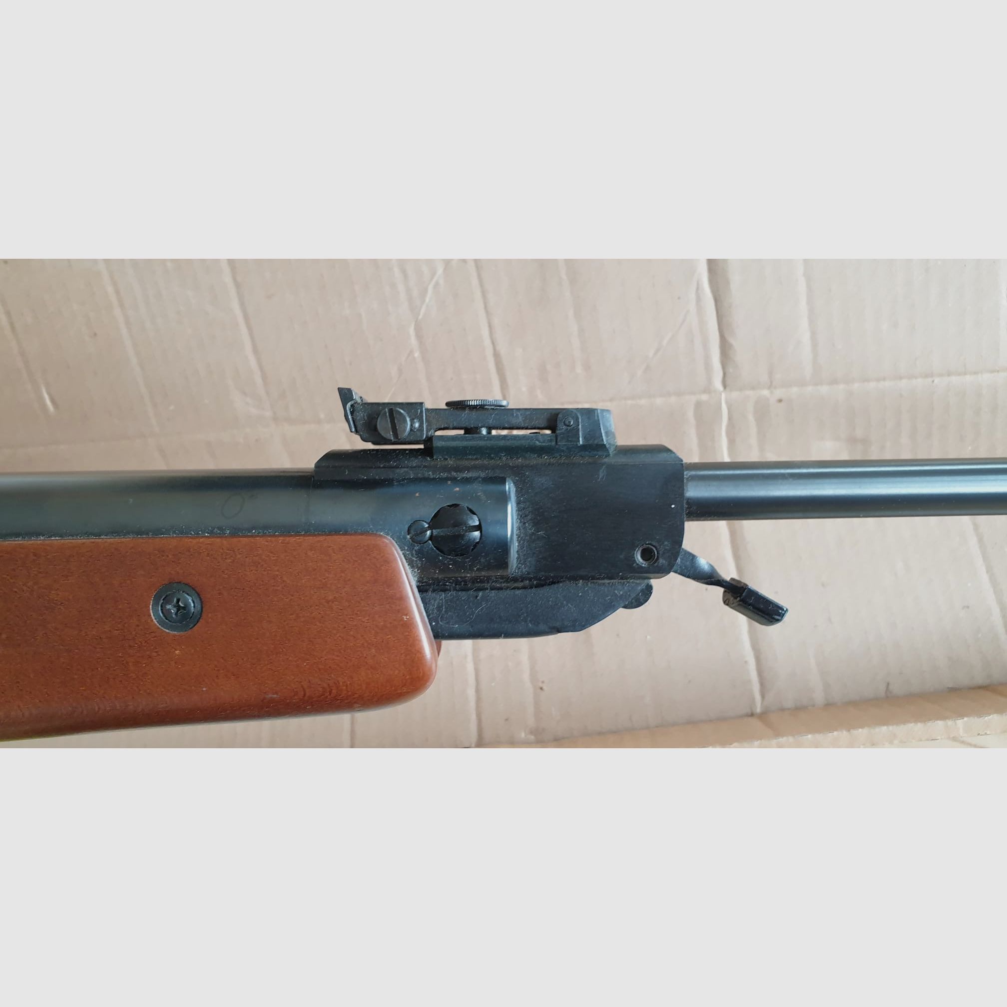 Luftgewehr Anschütz Model 335 Magnum 4,5mm (voll funktionsfähig, neuwertig), inkl. Verpackung und Munition 