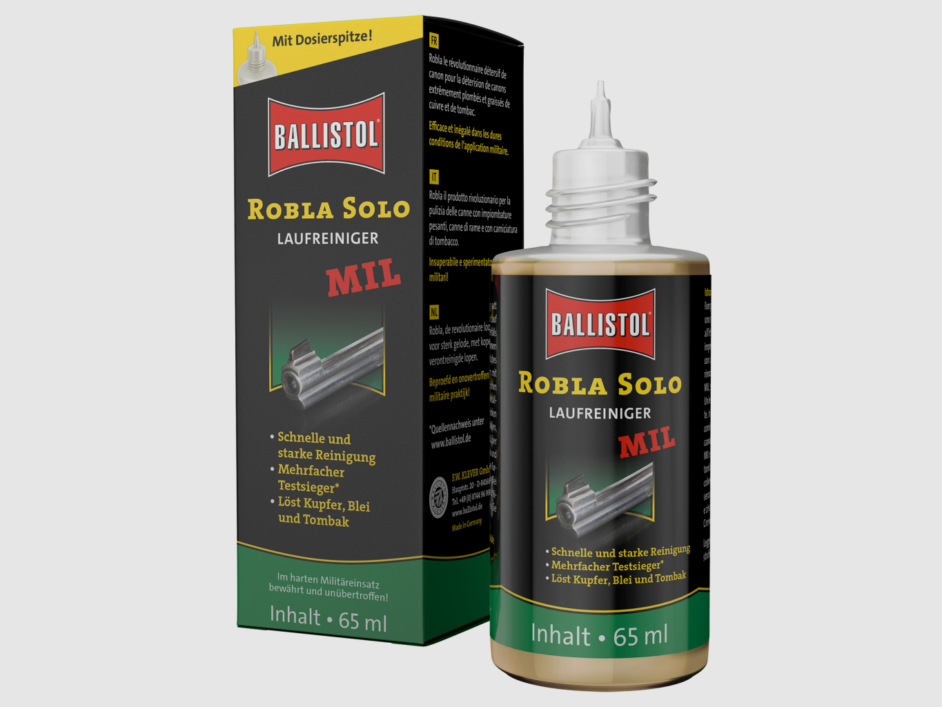 Ballistol Robla Solo MIL Laufreiniger, 65ml