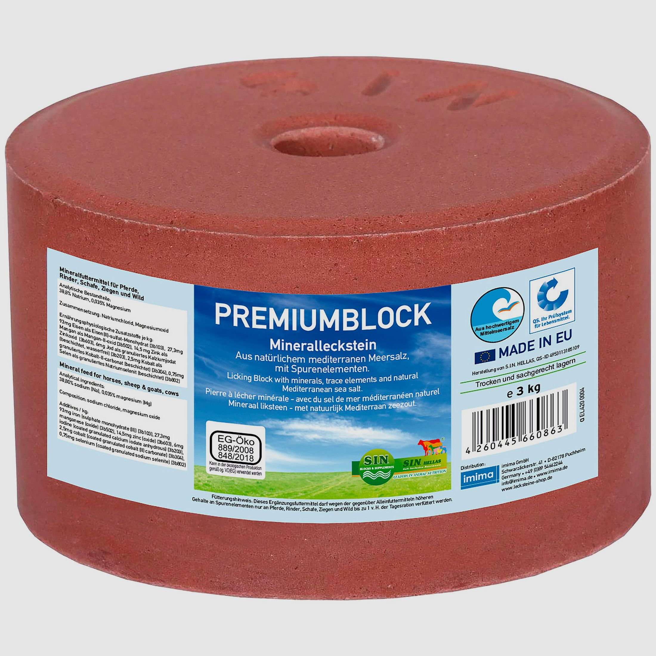 Imima Salt and Mineral Lick Premium Block