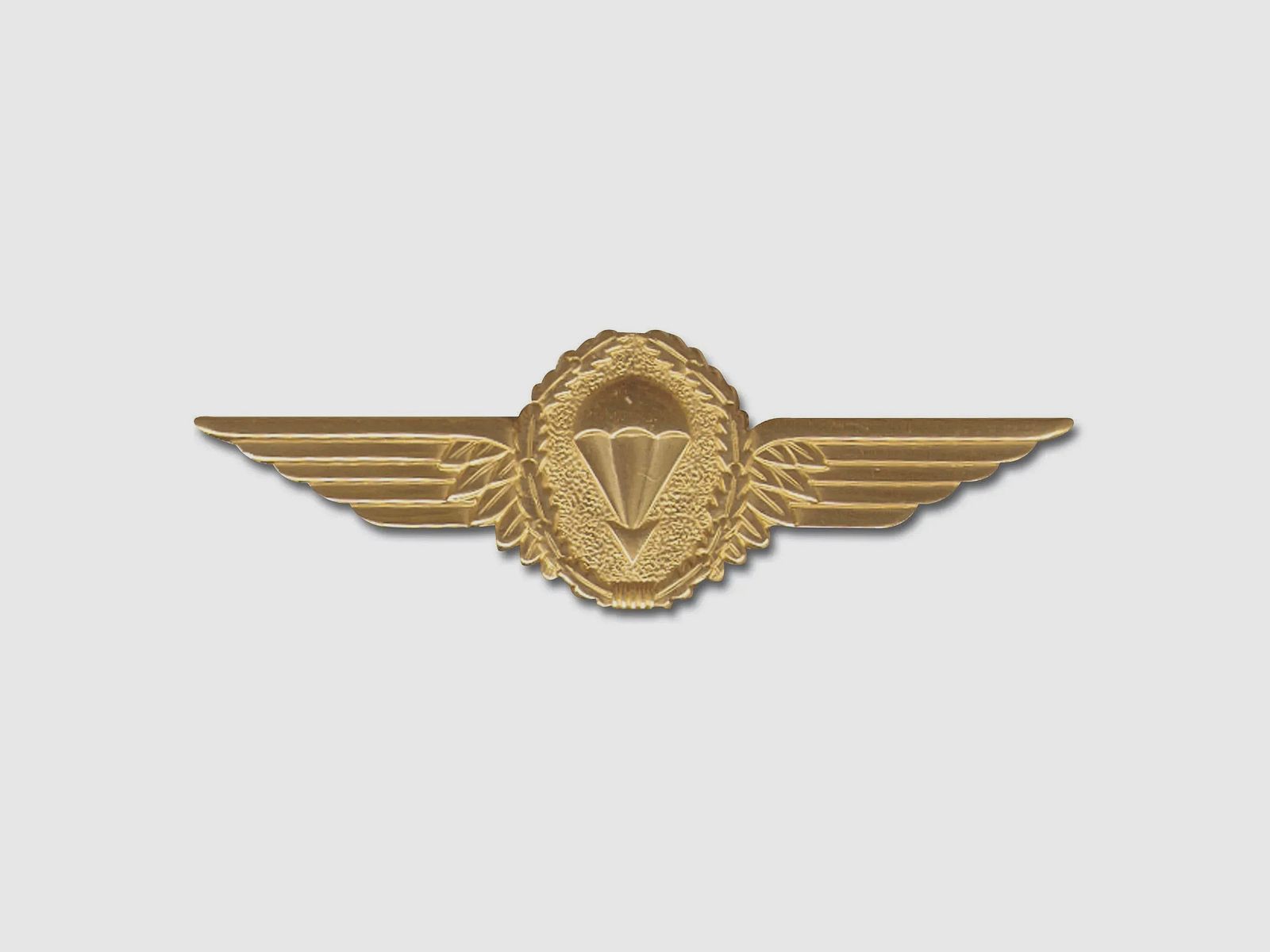Fritzsch Abzeichen BW Fallschirmspringer Metall goldfarben
