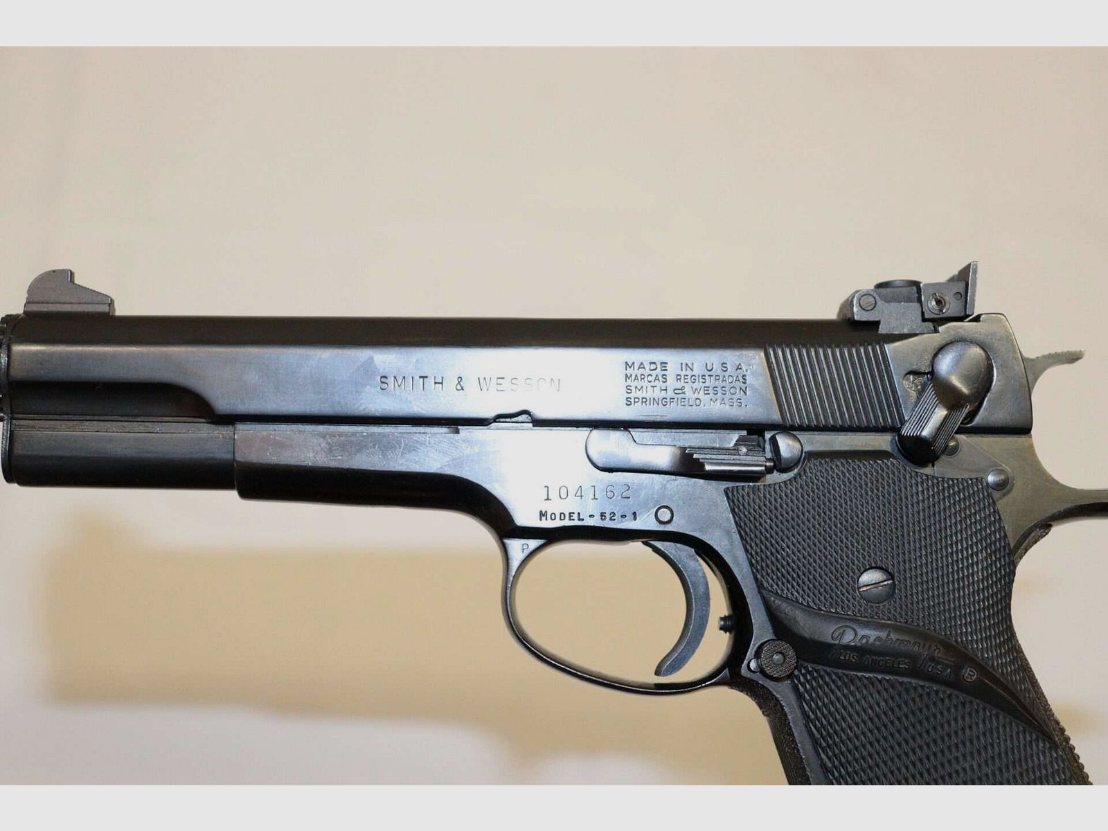 SMITH & WESSON – MOD. 52-1 – CAL. 9X19, image 4 sur 5
