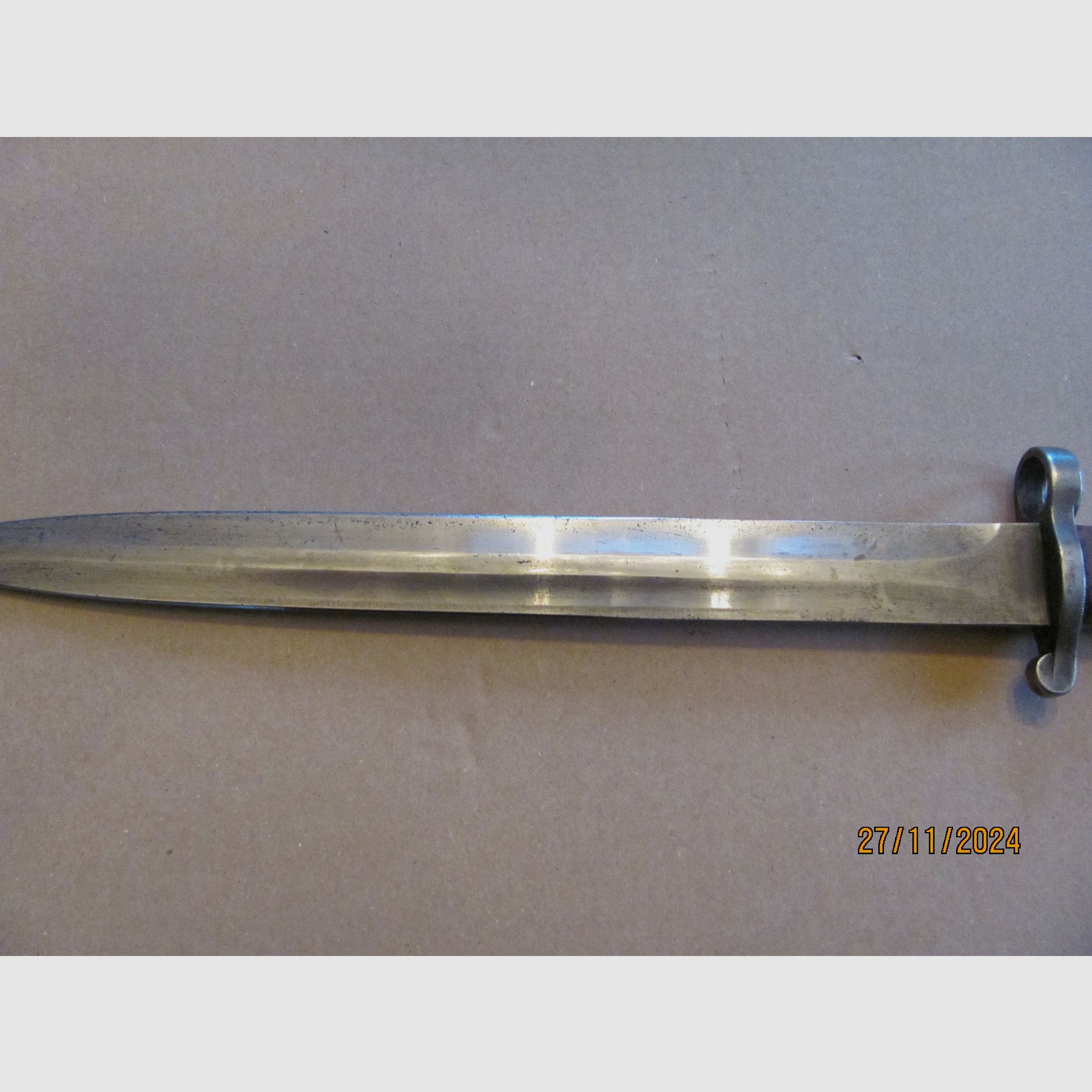 Genuine Wilkinson made Enfield 1903 pattern Royal Afghan Army bayonet