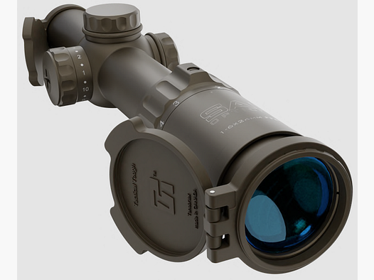 SAI Optics – SAI 6 1-6x24mm / matte flat dark earth / 7.62 Nato Ballistic Reticle