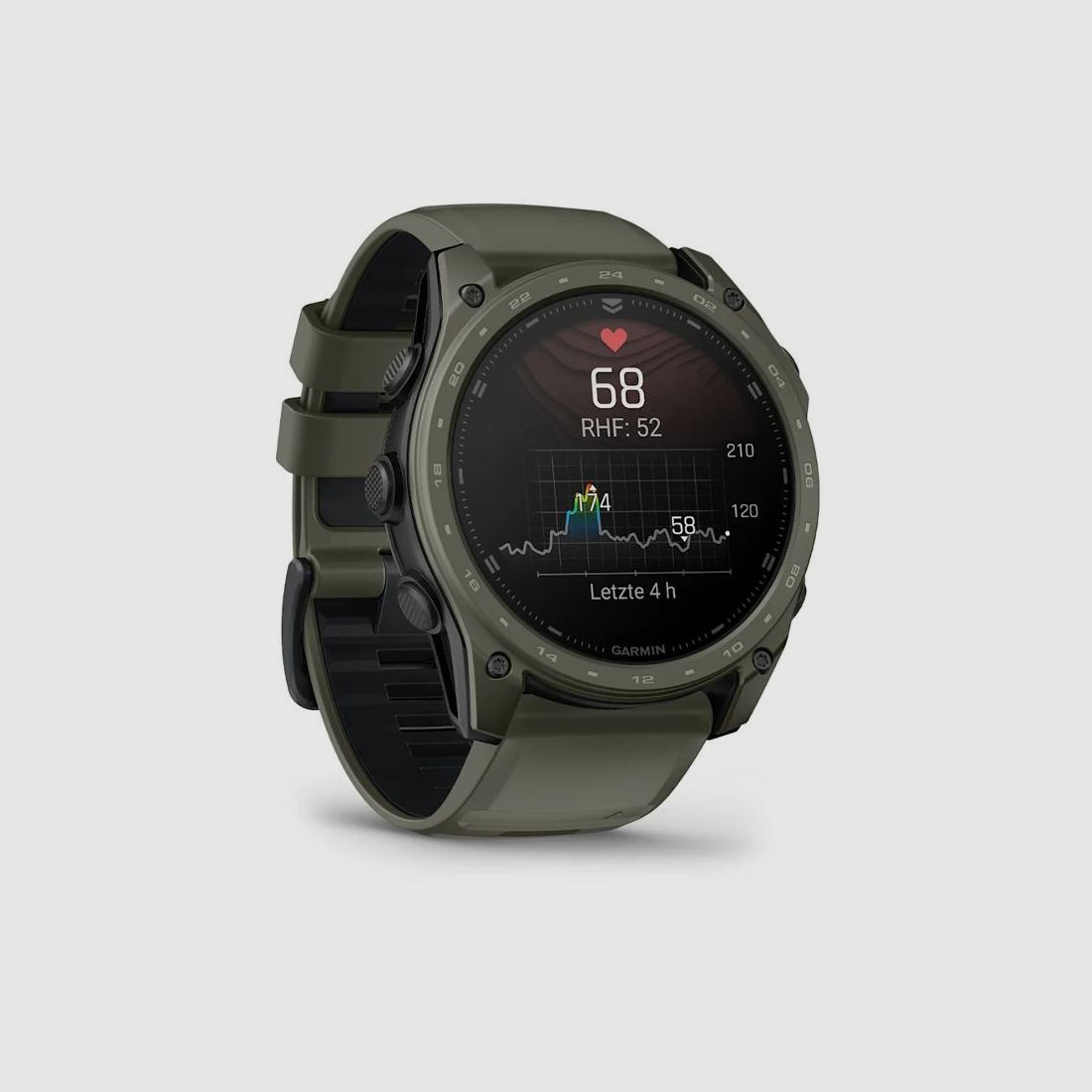 Garmin Smartwatch Tactix 8 Cerakote | olivgrün, Bild 4 von 12