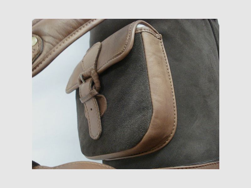 Lederrucksack - 35 Liter, 3 Außentaschen