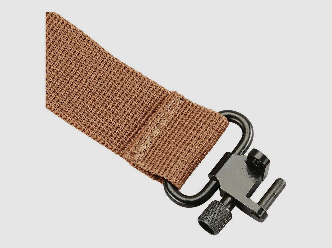 Butler Creek Featherlight Gewehrriemen mit Montageringen – braun, Bild 7 von 10