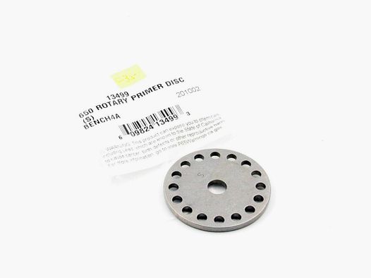 Dillon Rotary Primer Disc S, 13499,