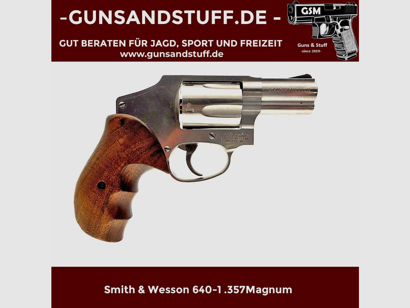 Smith & Wesson 640-1 LL 2” / 5.5cm .357 Magnum