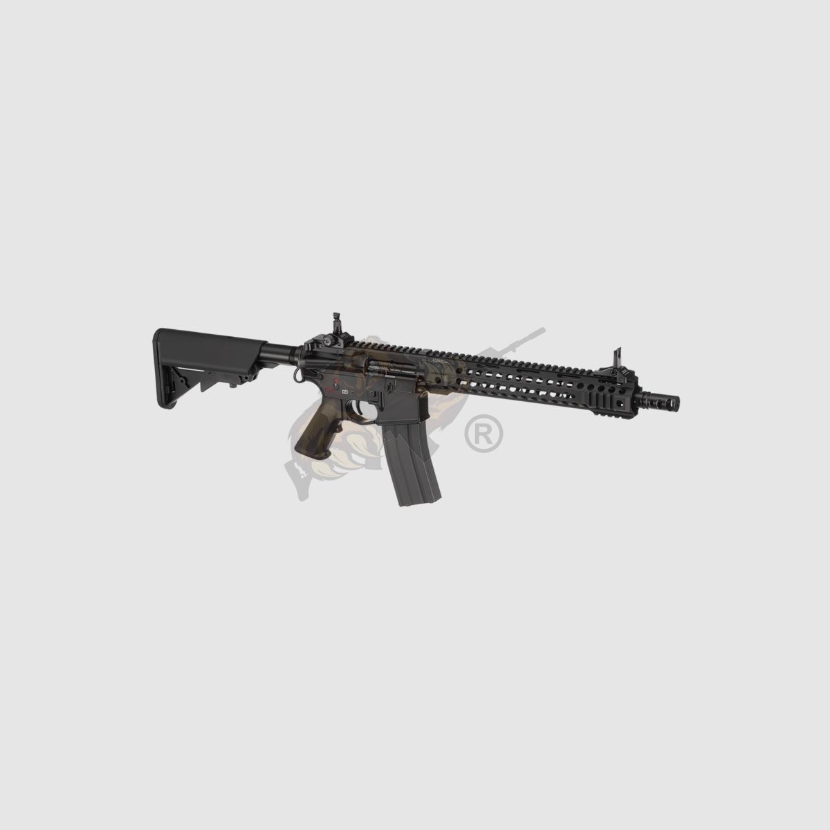 G&G GC16 MPW 12" mit ETU in Schwarz Airsoft S-AEG frei ab 18