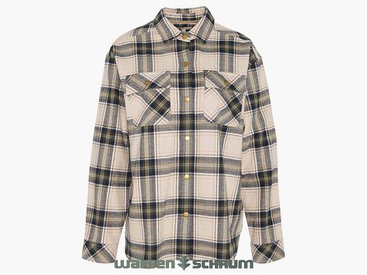 Barbour Bluse Highfield Sand dune check