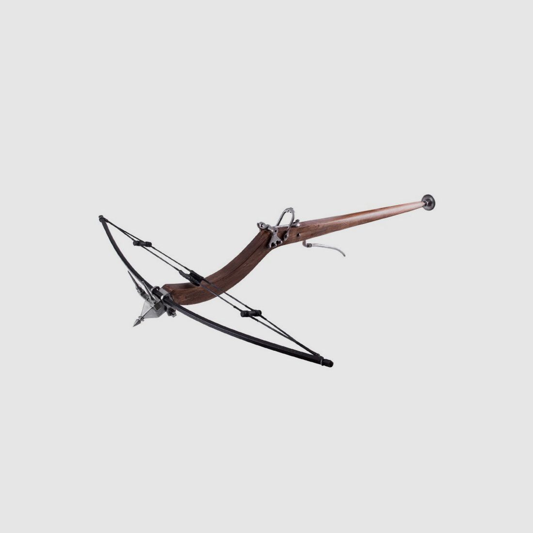 Medieval crossbow ball shooter