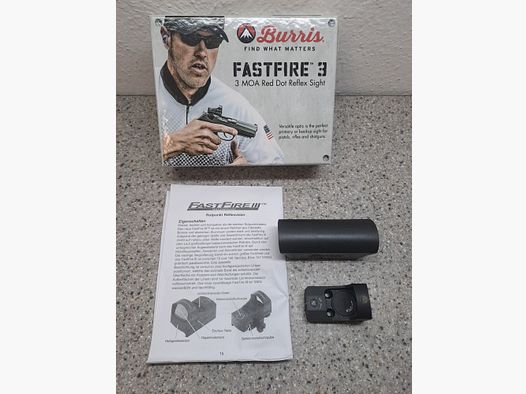 Burris Fastfire 3, 3 MOA