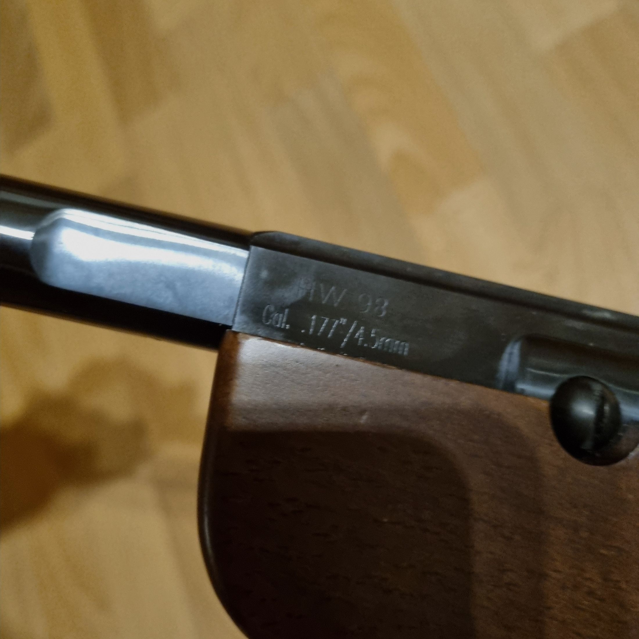 Incenso HW 98 Field Target calcio speciale rivestimento della canna filettatura della canna calibro 4,5 mm con ZF Walther 3-9x40