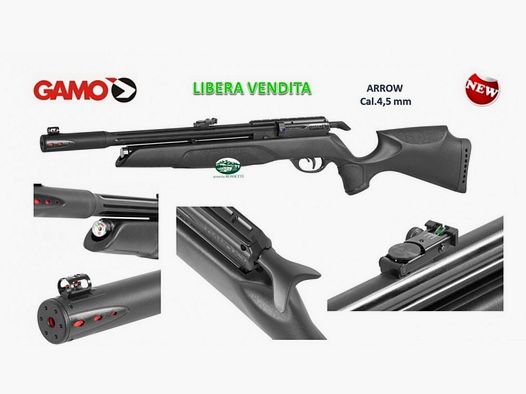 GAMO ARROW PCP cal.4,5mm libera vendita