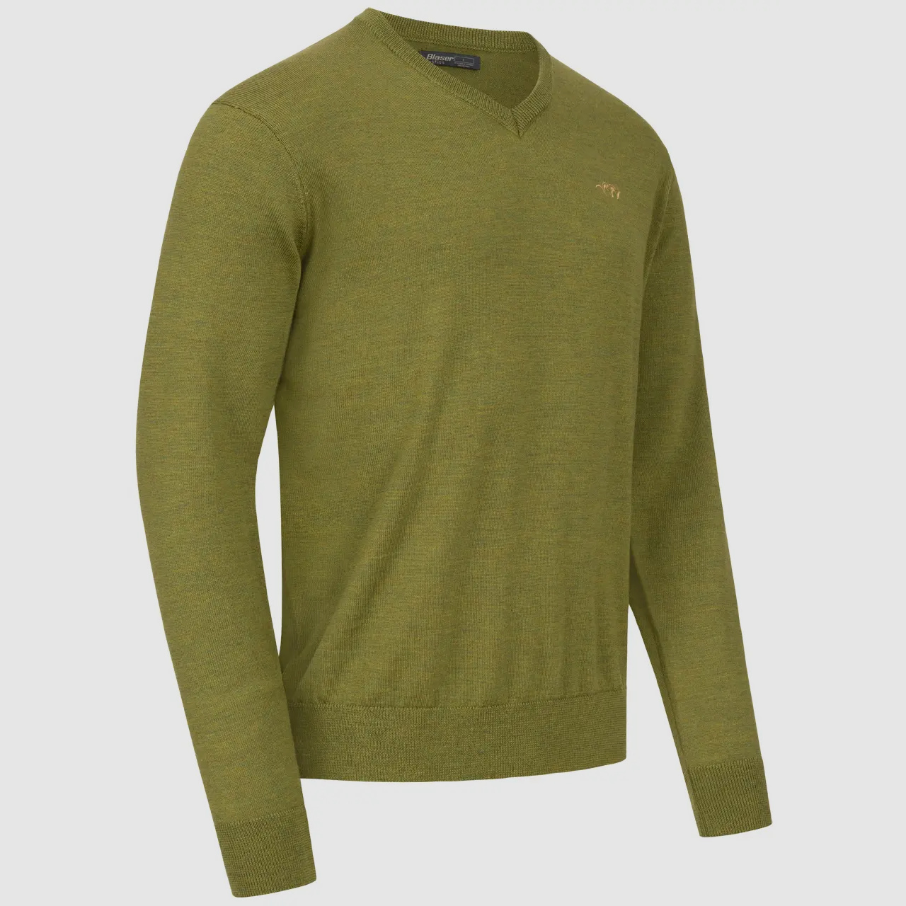 Maglione V-Neck in Merino Blaser