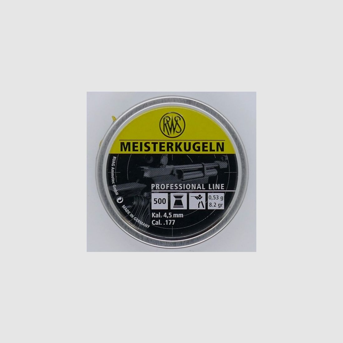 RWS Meisterkugeln LG 500er 4,49mm Diabolo Munition