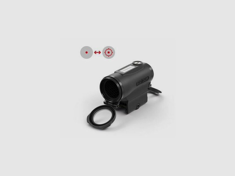 HOLOSUN TITAN Rotpunktvisier Elite HE530G-RD inkl. Picatinny - Schnellspann-Montage MIT 3fach Magnifier HOLOSUN HM3XT (TITAN)