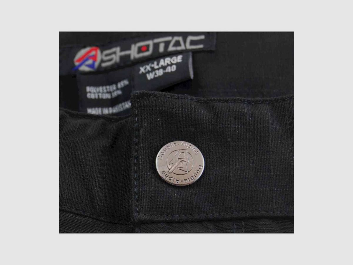 Shotac Schießhose, Farbe: Schwarz, Größe: Large - W34"-36" L34", Bild 4 von 6