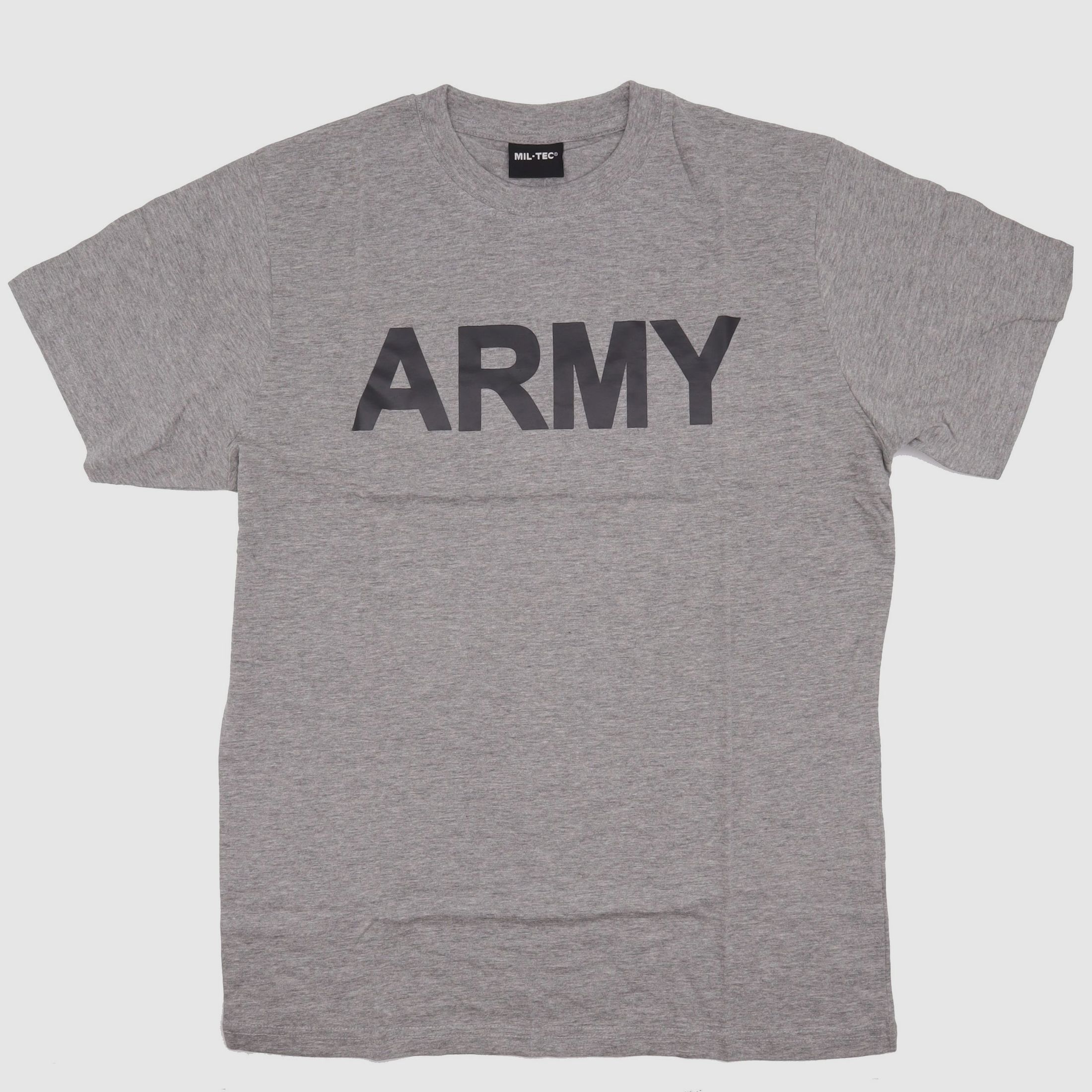T-SHIRT ARMY GRAU - L