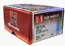 Hornady ELD Match – Cal. .30 | 208 Grain #30731 | 100 Pieces