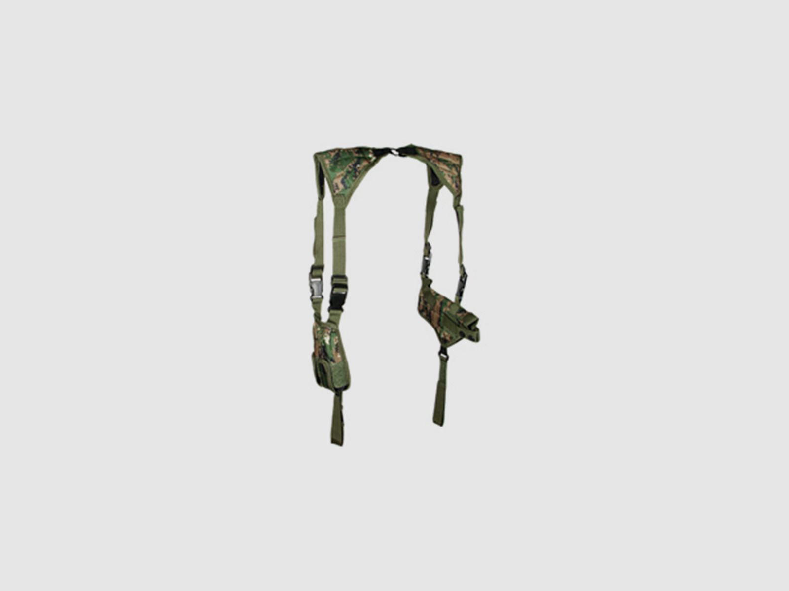 UTG LE Grade Holster Orizzontale per Spalla – Woodland Digital