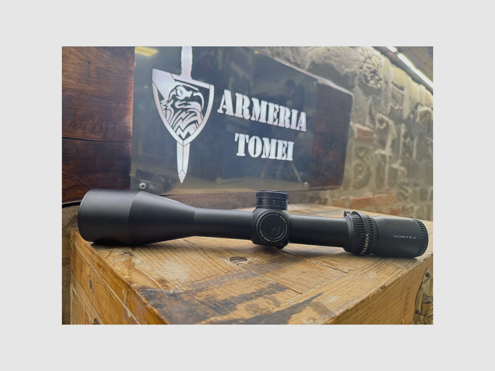 USED – OPTIC – VORTEX – VENOM 5-25×56 EBR-7C MRAD RETICLE 34mm TUBE, image 3 of 4