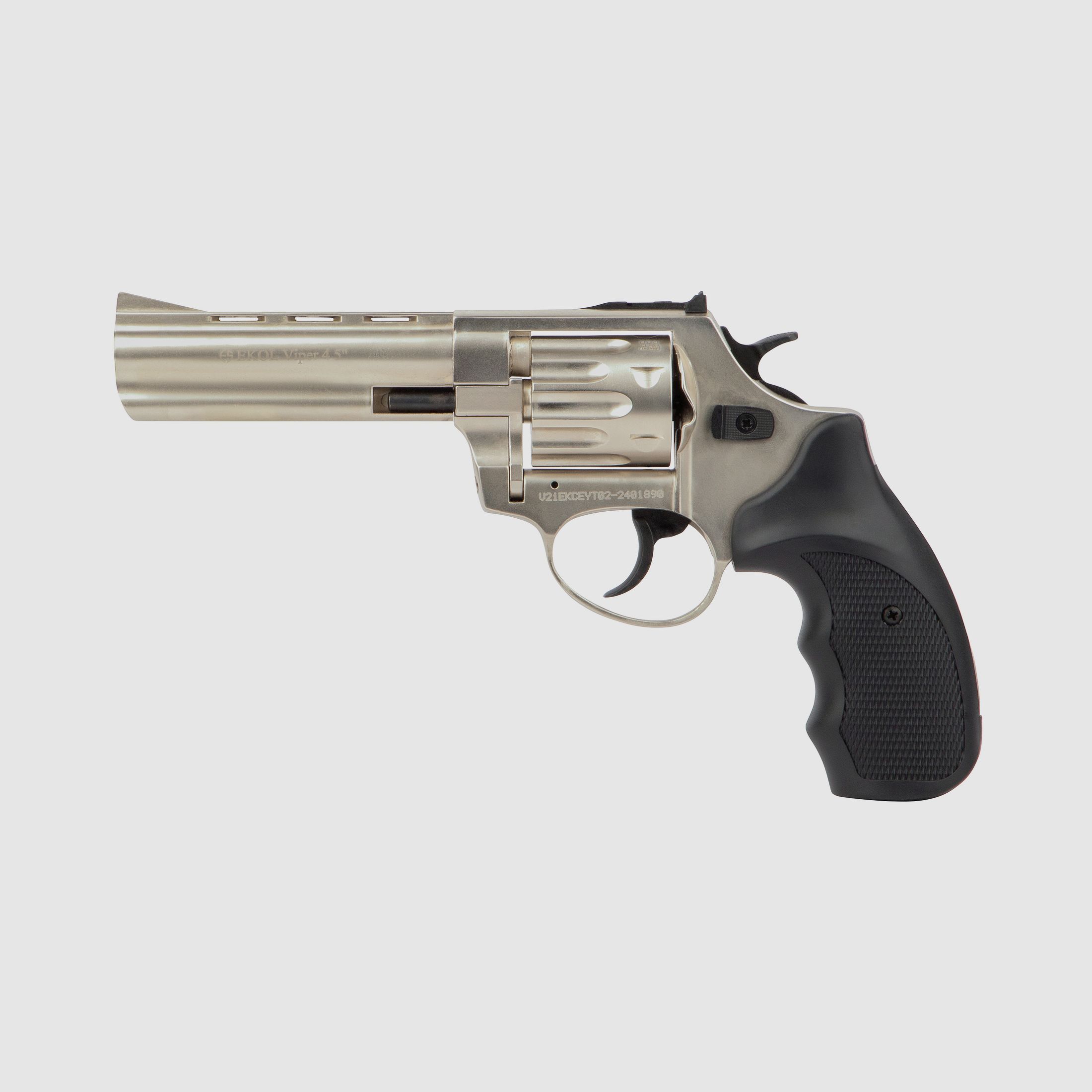 Ekol Viper 4.5'' Nickel 9mm R. - Gas-Signal