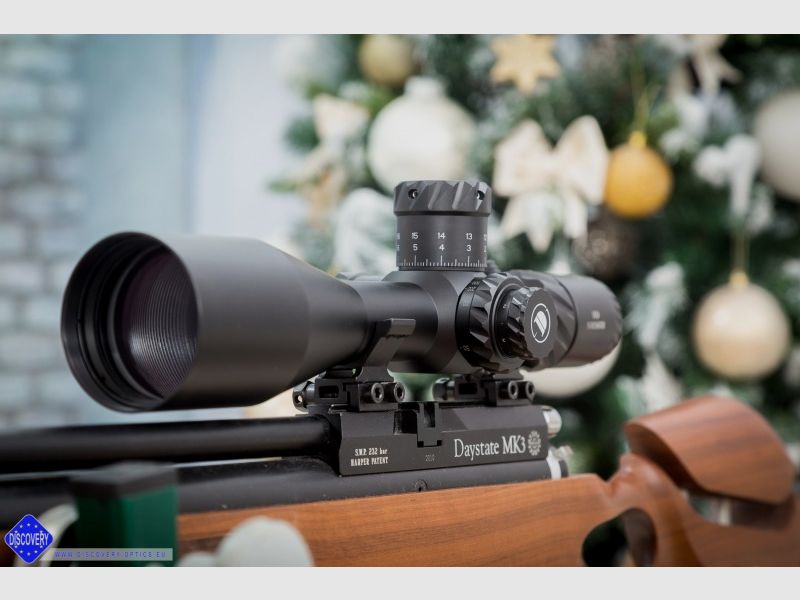 Telescopio de mira Discovery Optics 5-30x56 SFIR SLT FFP con Zero Stop - Producto nuevo / AGOTADO EN TODAS PARTES, imagen 1 de 6