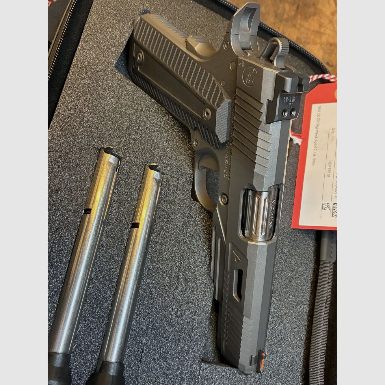 Nighthawk Agent 2 9mm Luger 1911