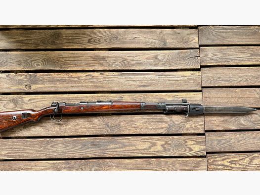Mauser Mod. K98 mit Bajonett Fichtel & Sachs 1945 .308Win
