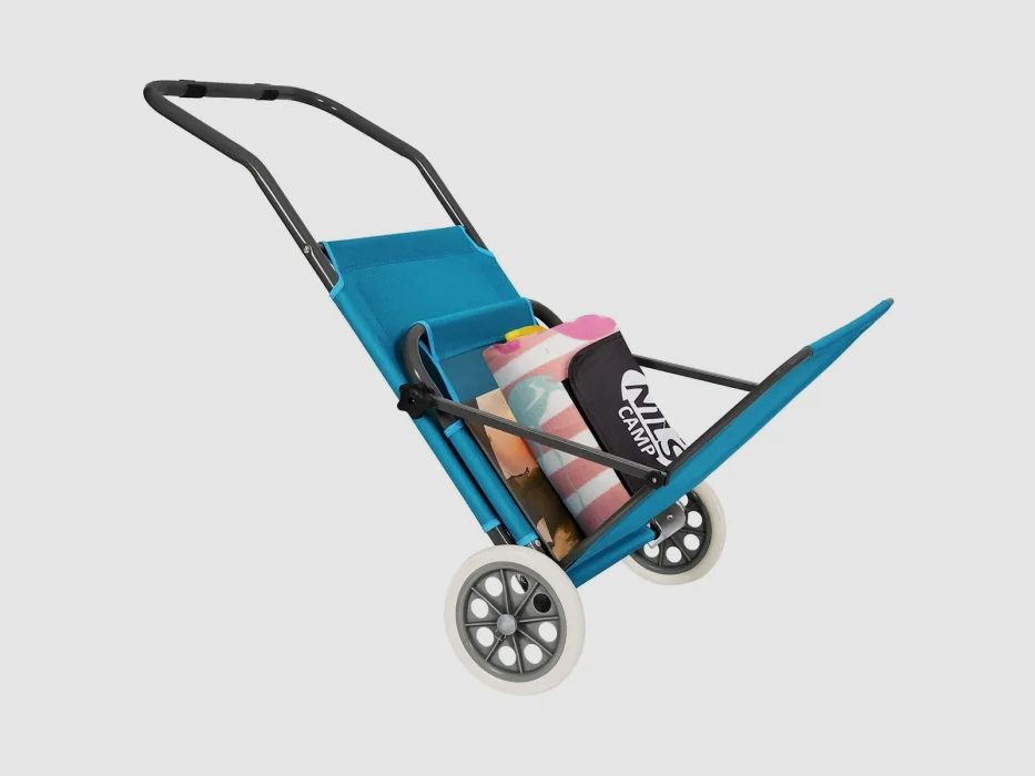 NC3307 Sdraio Blu Dimensioni 148x52x57cm