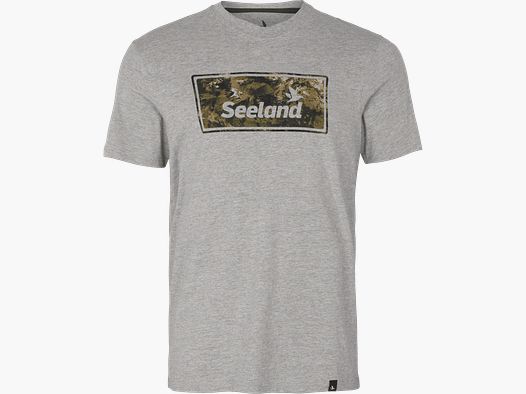 Seeland Falcon T-shirt Heren Donkergrijs Melange 2XL
